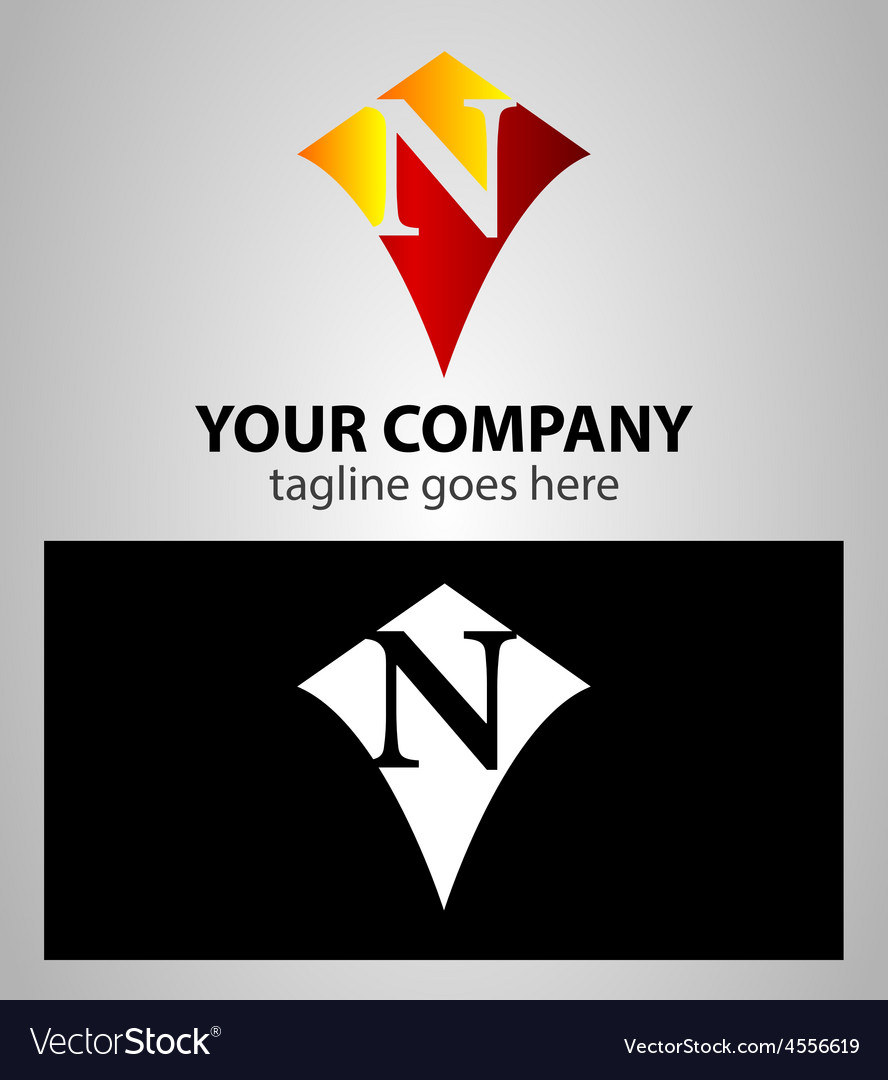 Abstract logo icon design template elements with l