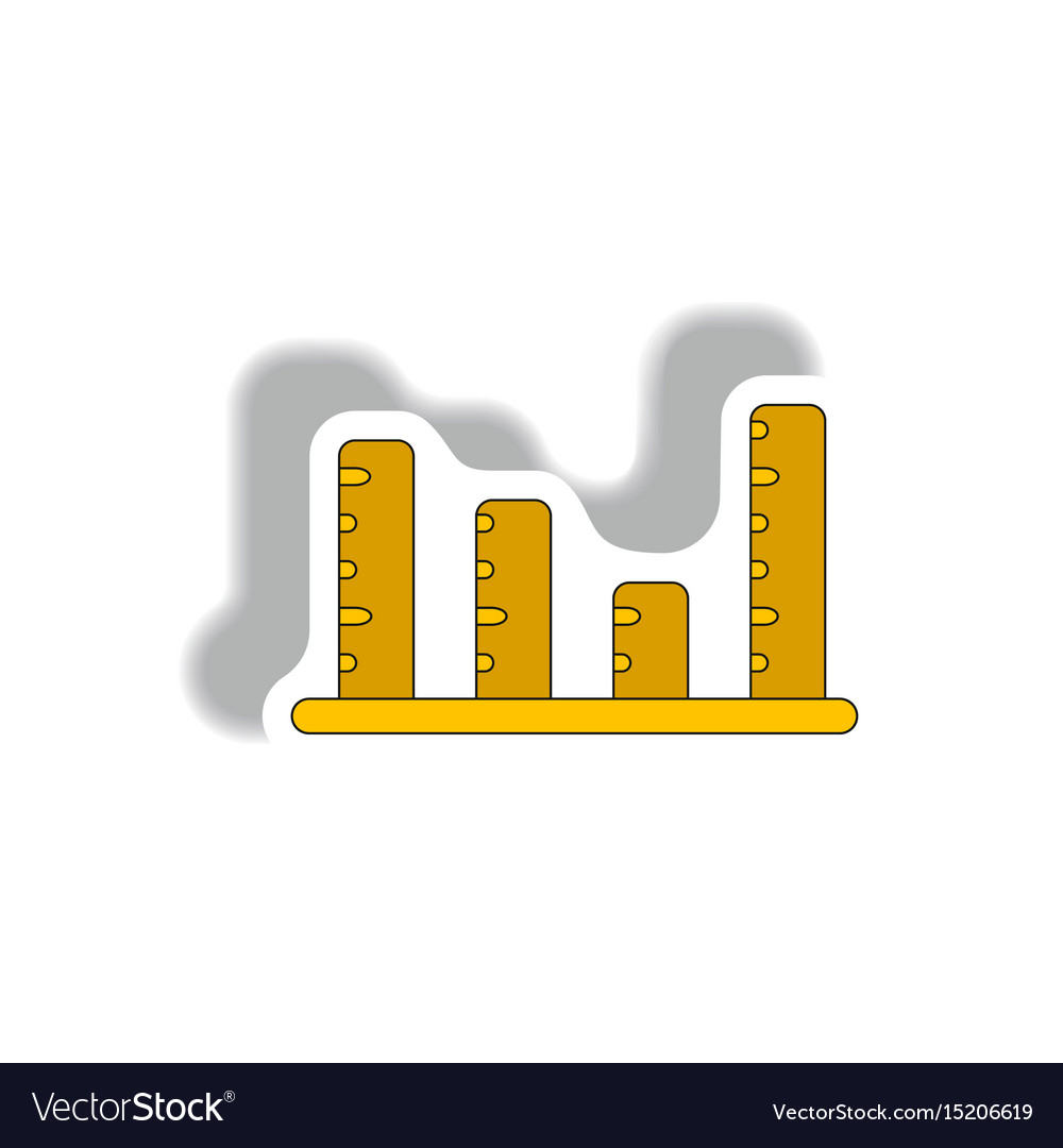 Bar graph business statistic