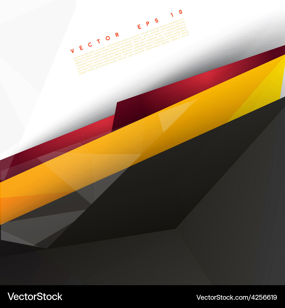 Geometric Polygon Background Royalty Free Vector Image