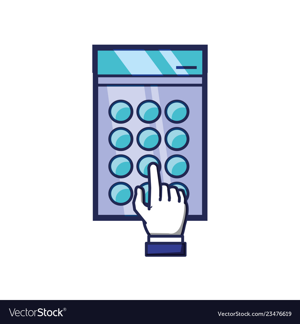 Hand indexing access code