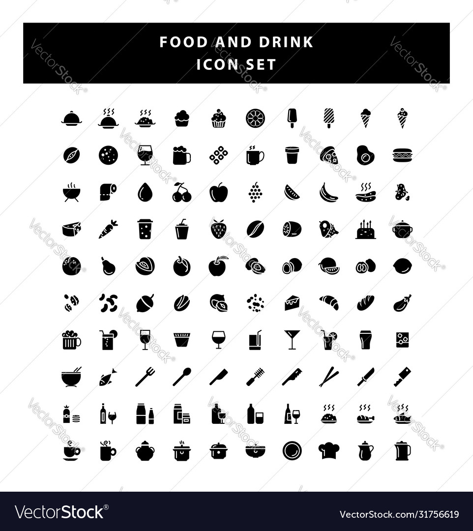 food font glyphs