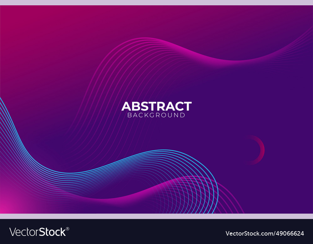 Abstract violet purple and blue wavy line pattern Vector Image