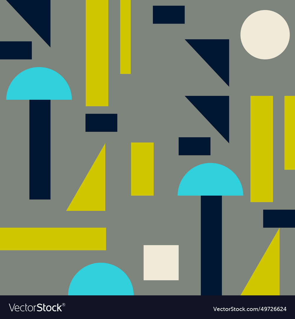 Color blocks seamless patterns with variated vector image Color blocks seamless patterns with variated