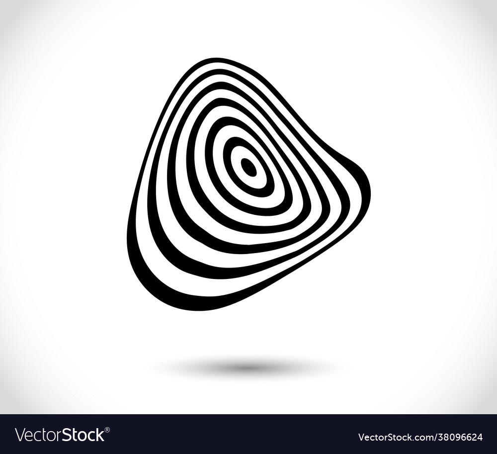 Concentric circle elements element for graphic Vector Image Concentric circle elements element for graphic