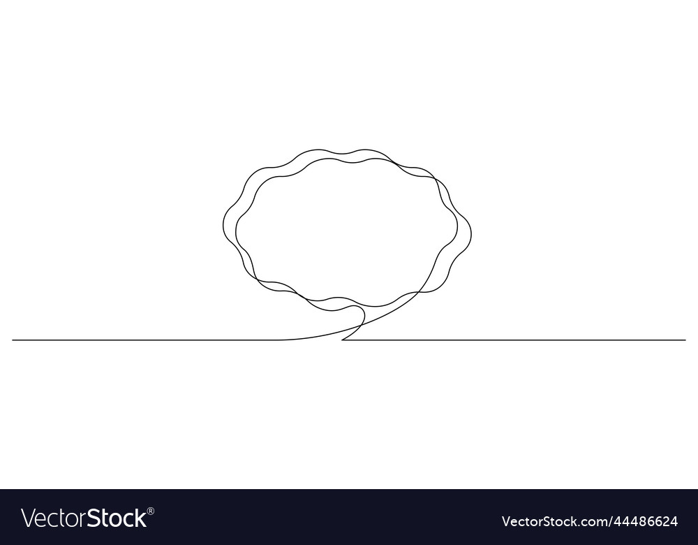 Continuous Speech Bubble Wave