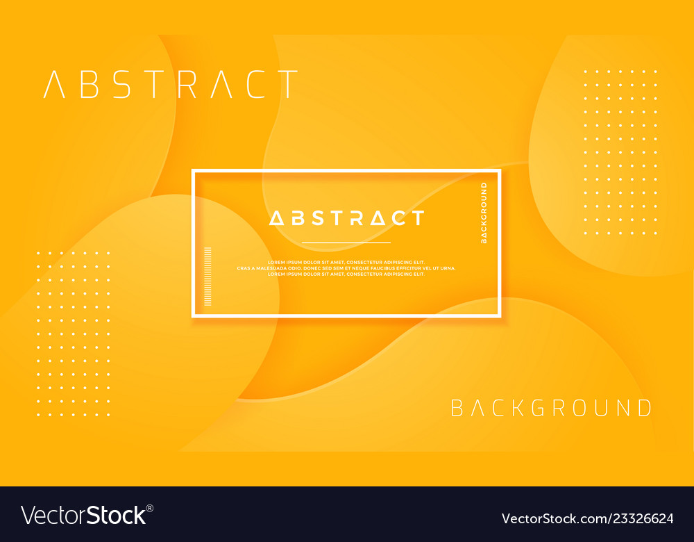 Dynamic orange textured background with 3d style