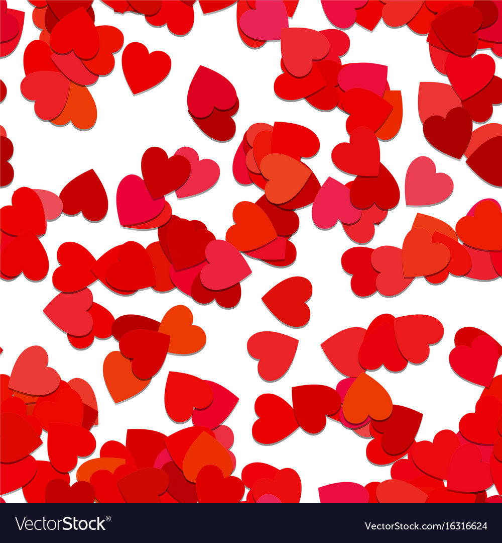 Repeating heart pattern background - graphic