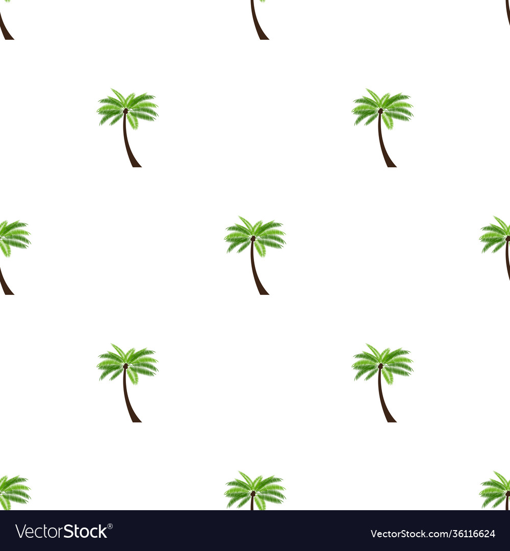 Seamless pattern background with palm eps10