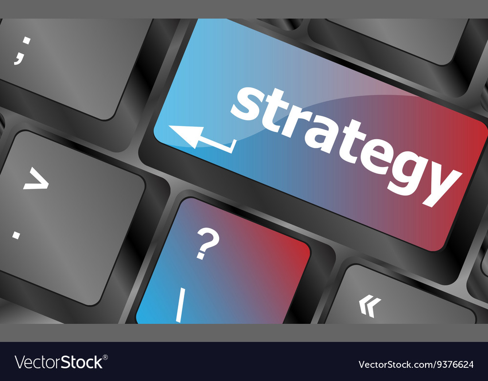 Strategy button on keyboard key