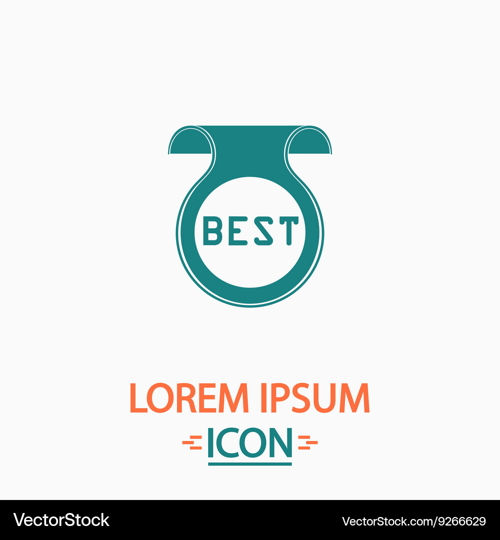 Best computer symbol Royalty Free Vector Image