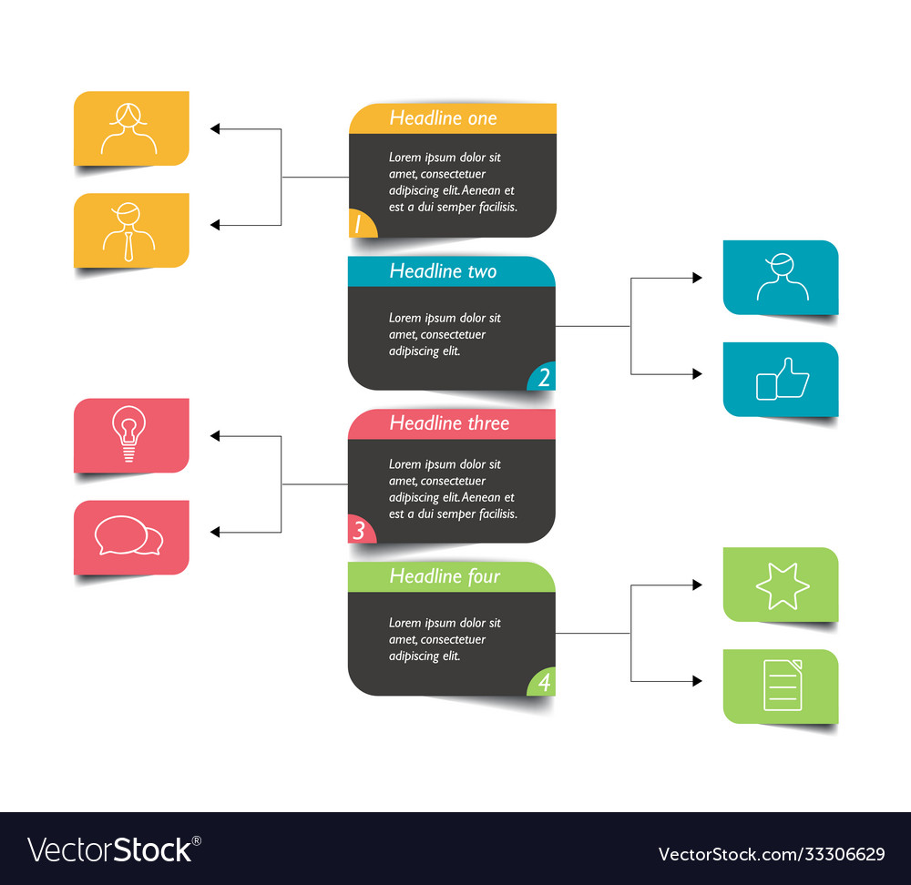 Flowchart diagram scheme infographic element vector image Flowchart diagram scheme infographic element