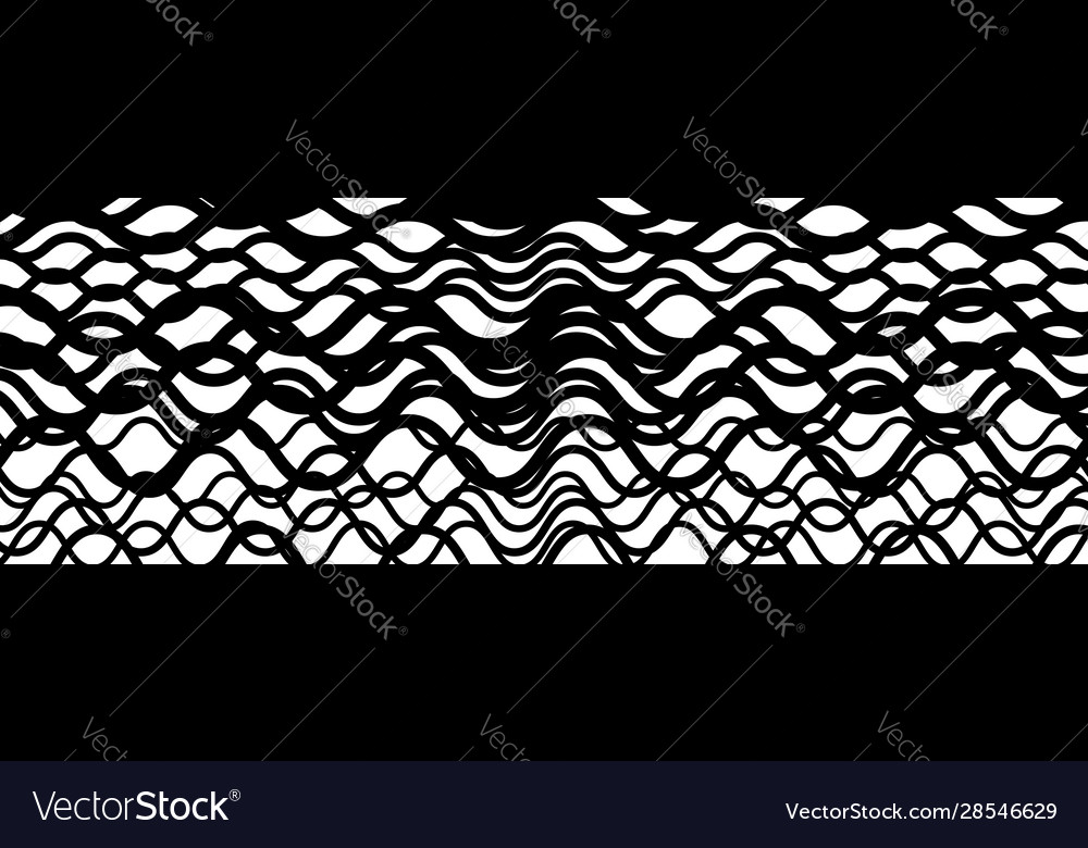 Random wavy zig-zag lines abstract art texture Vector Image Random wavy zig-zag lines abstract art texture