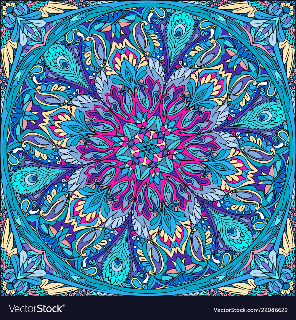 Seamless mandala