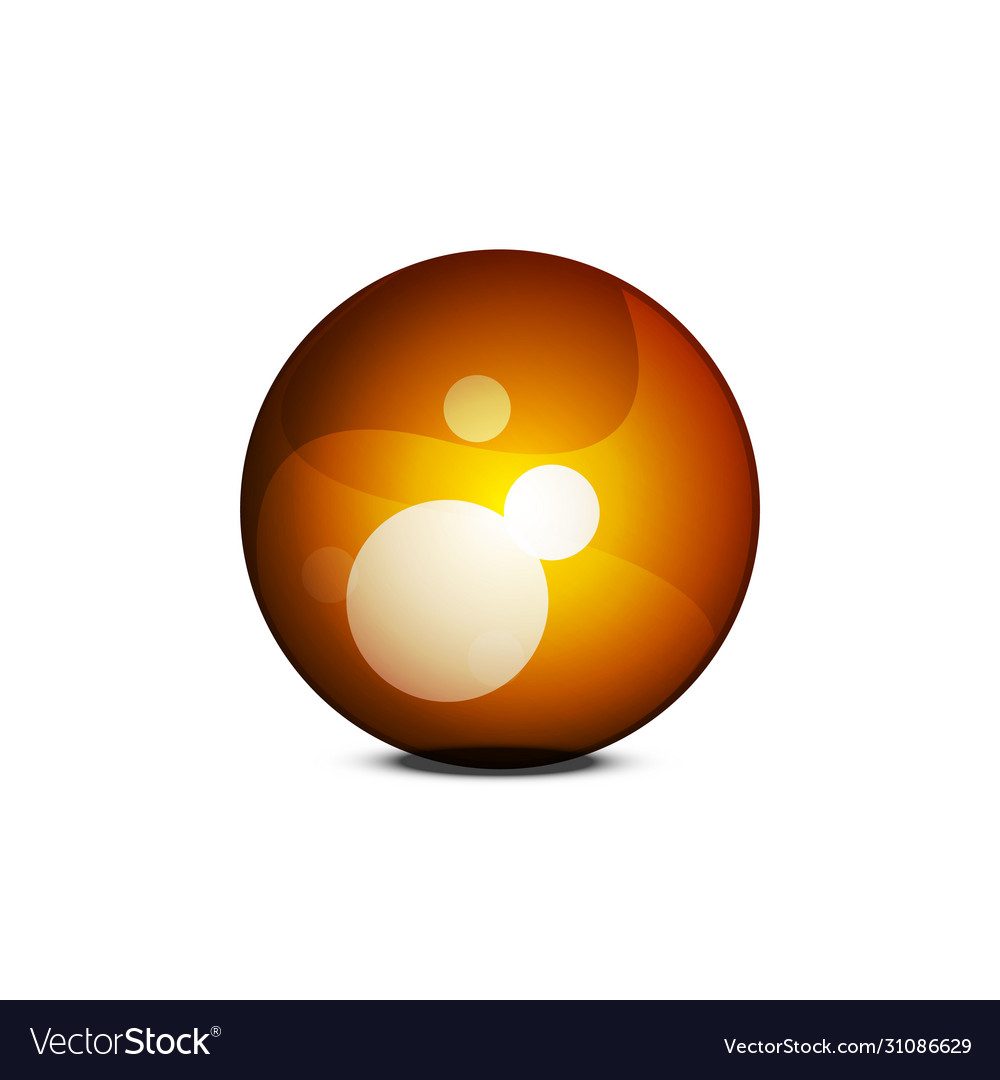 Sphere web glossy button internet design