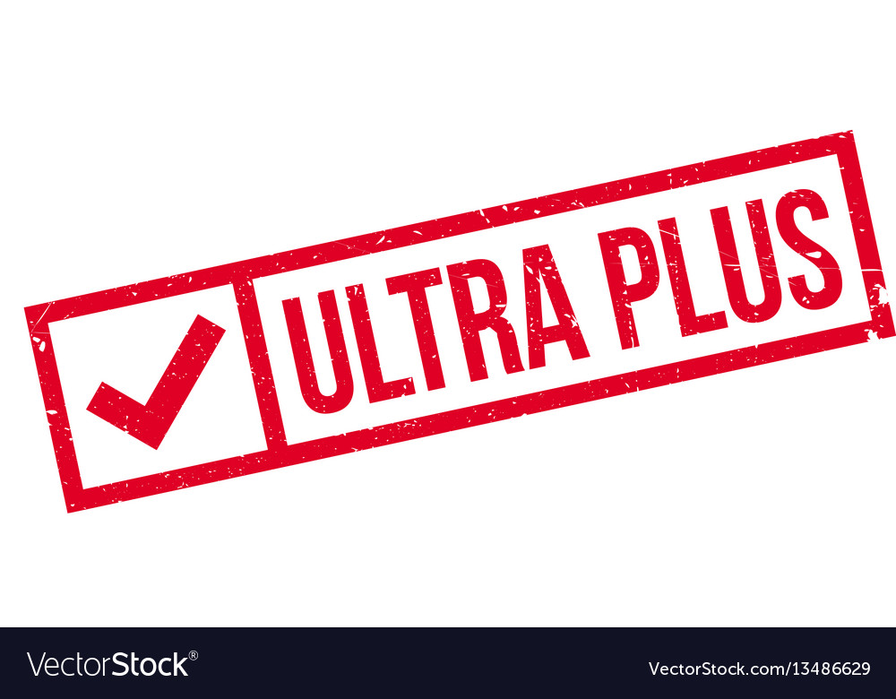 Ultra plus Gummistempel