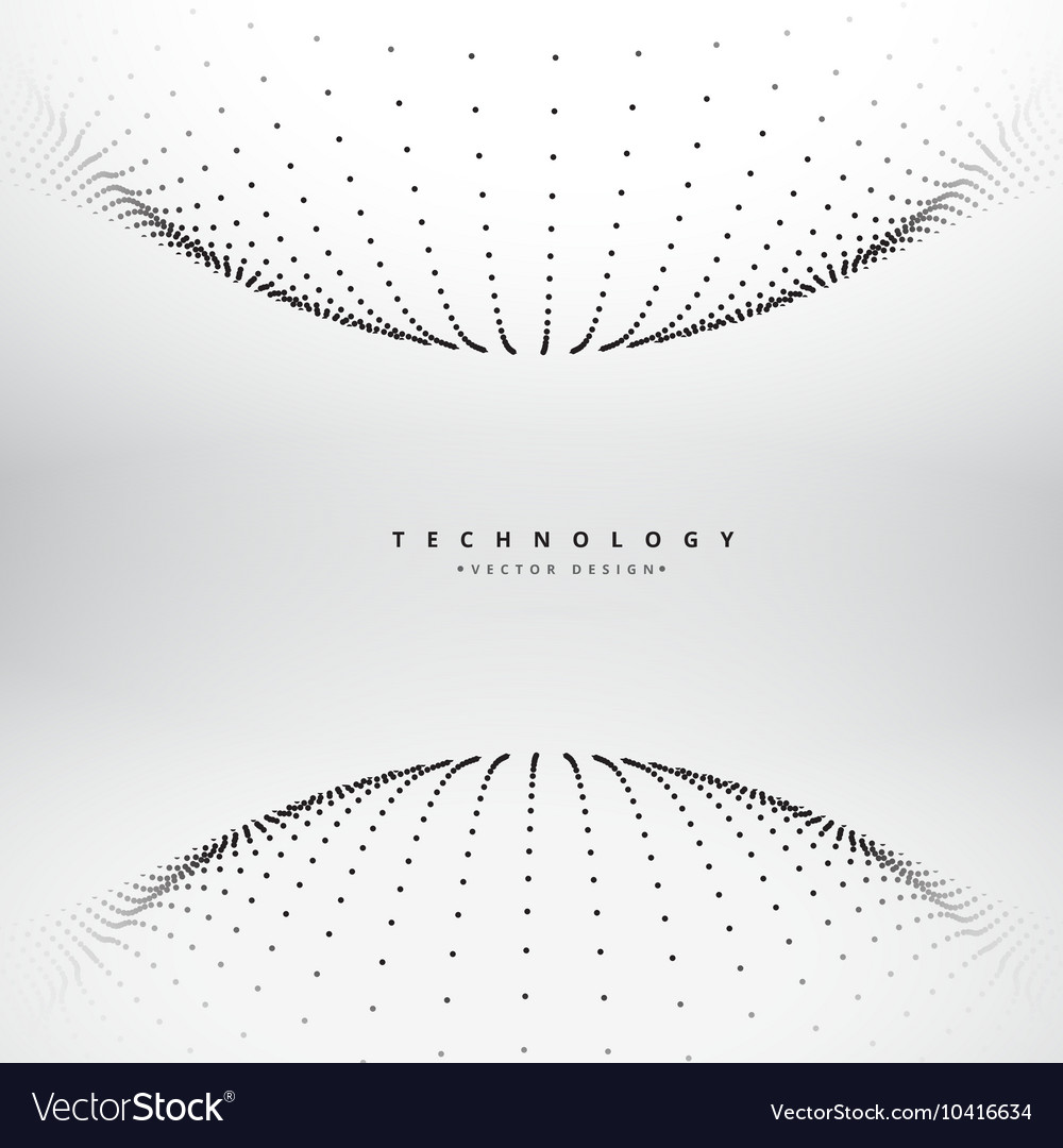 Abstract sphere mesh background