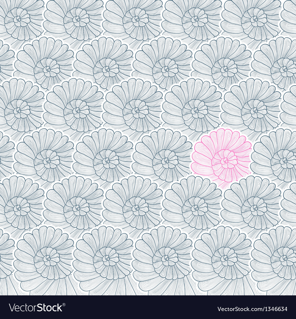 Background pattern of stylized snail