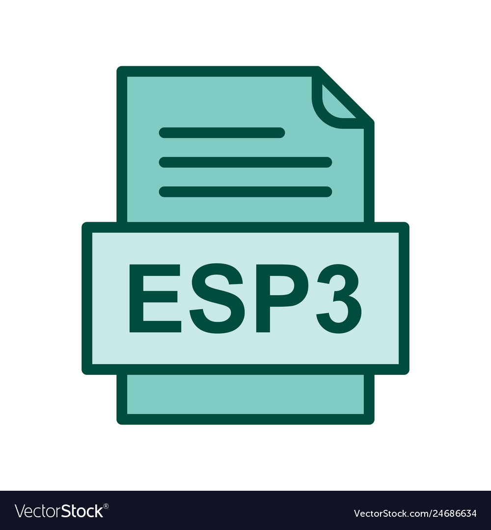 Esp3 file document icon