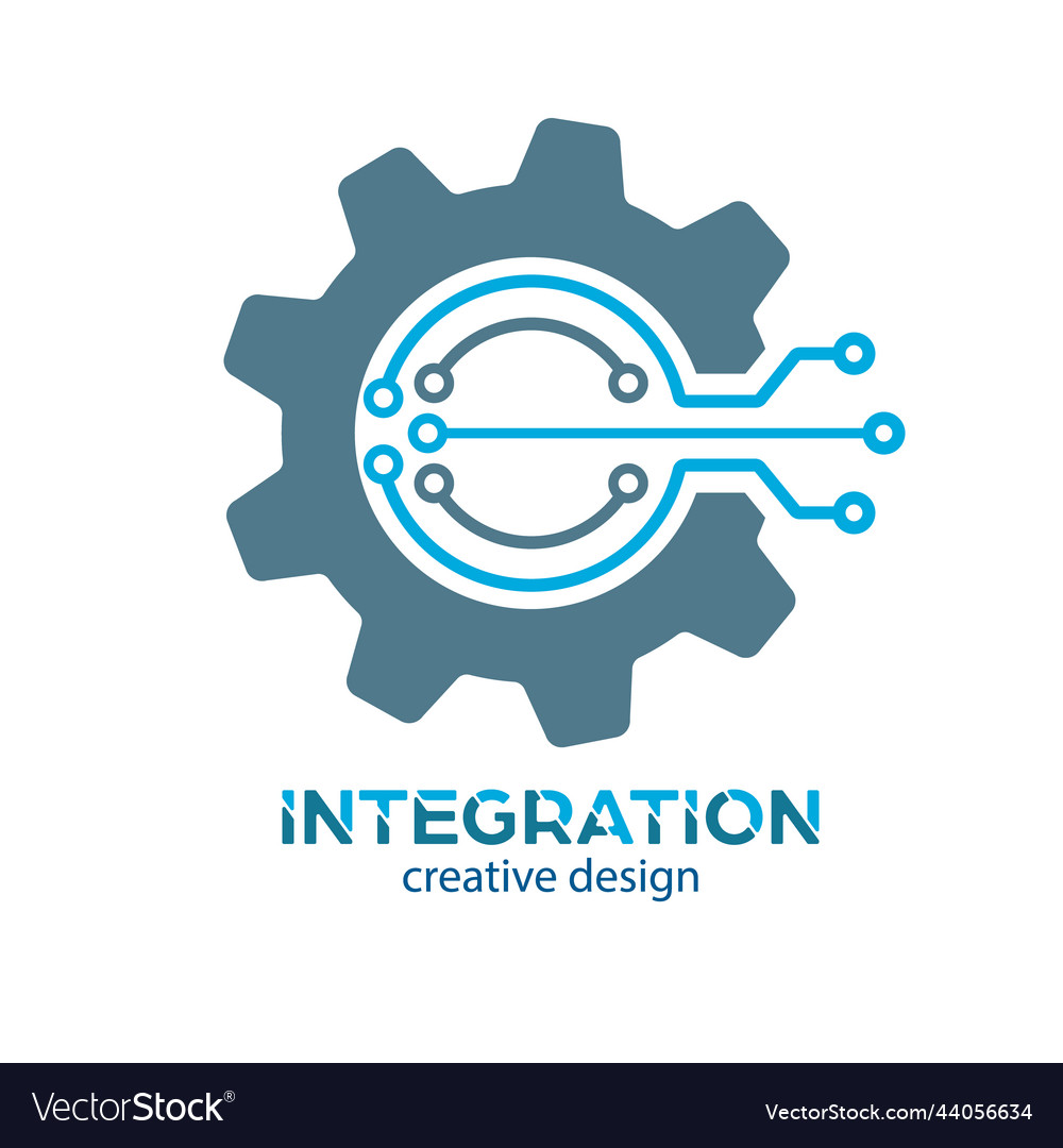 Integration template automation of a mechanized vector image Integration template automation of a mechanized