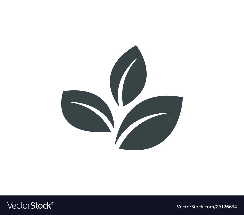 Logos green tree leaf ecology Royalty Free Vector Image