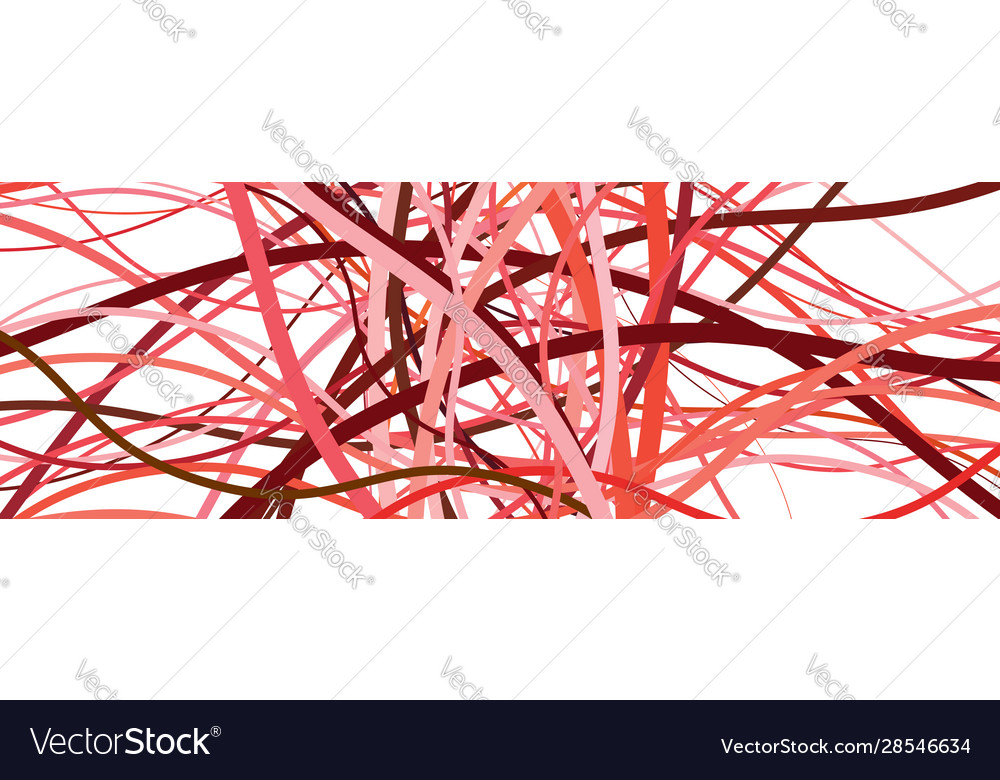 Random wavy zig-zag lines abstract art texture vector image Random wavy zig-zag lines abstract art texture
