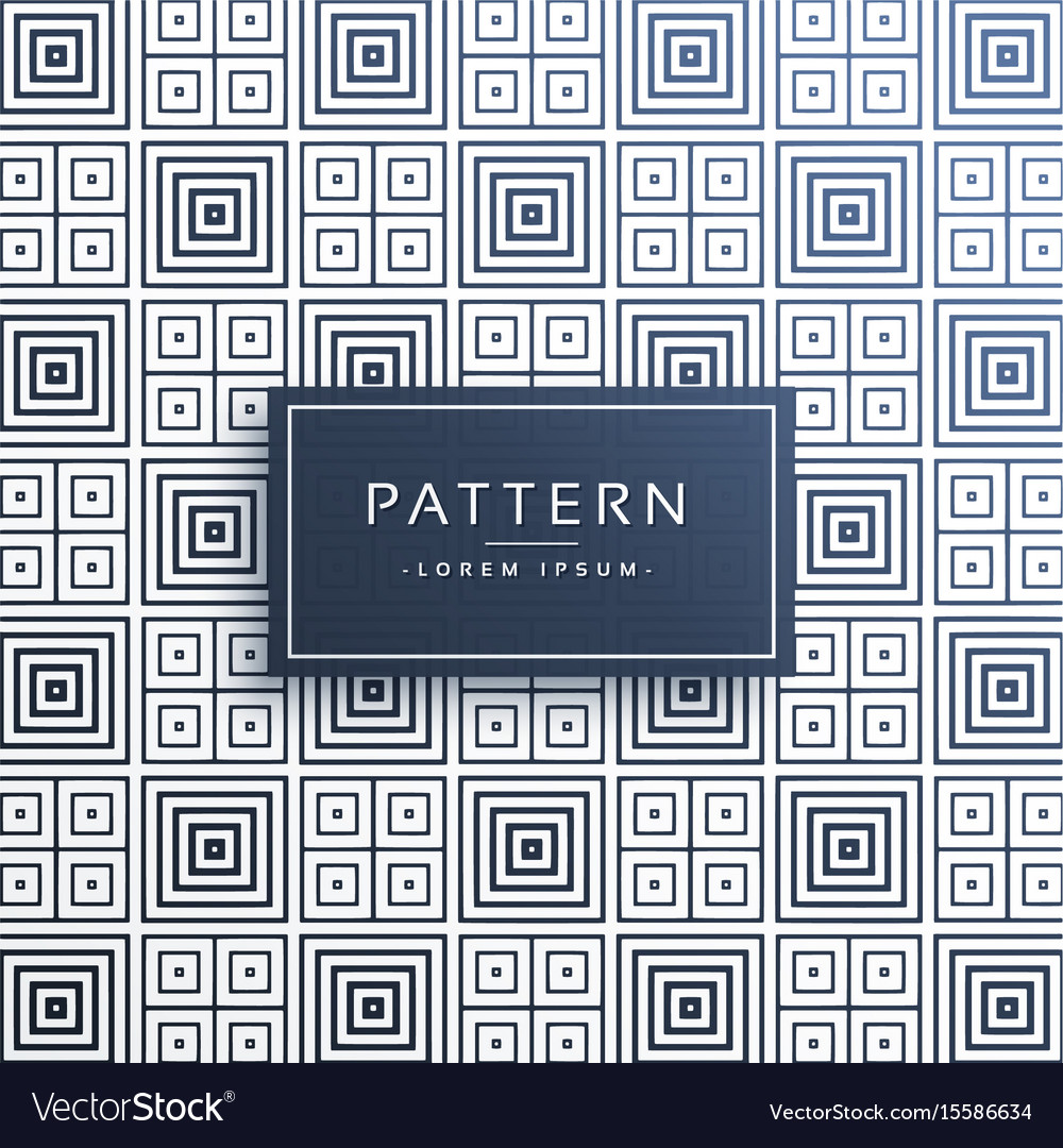 Stylish line pattern background in square shapes