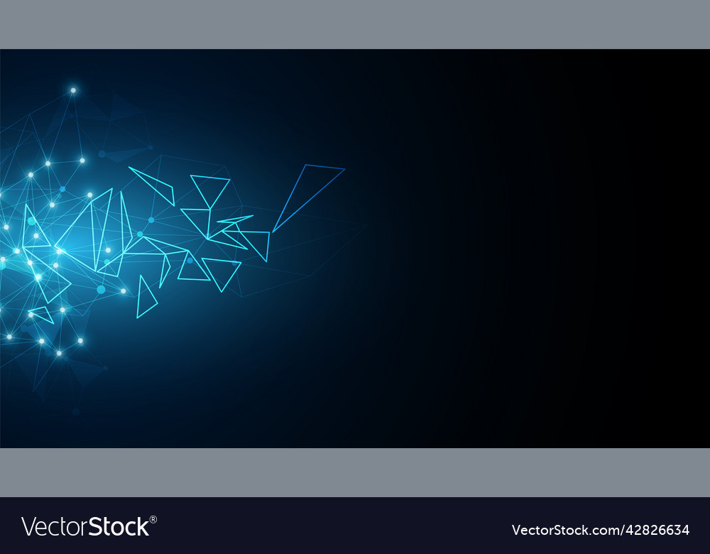 Technology background with hi-tech digital data
