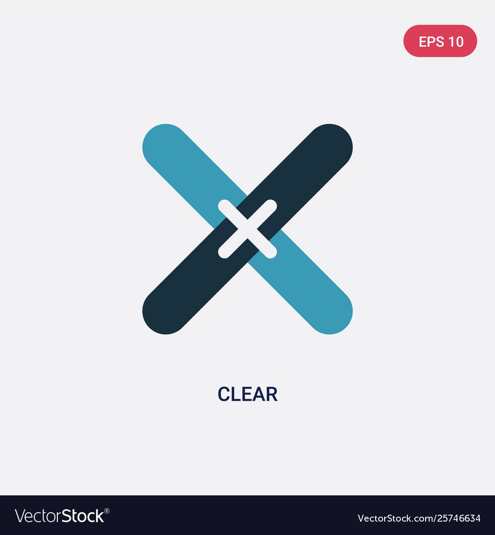 Two color clear icon from orientation concept vector image Two color clear icon from orientation concept