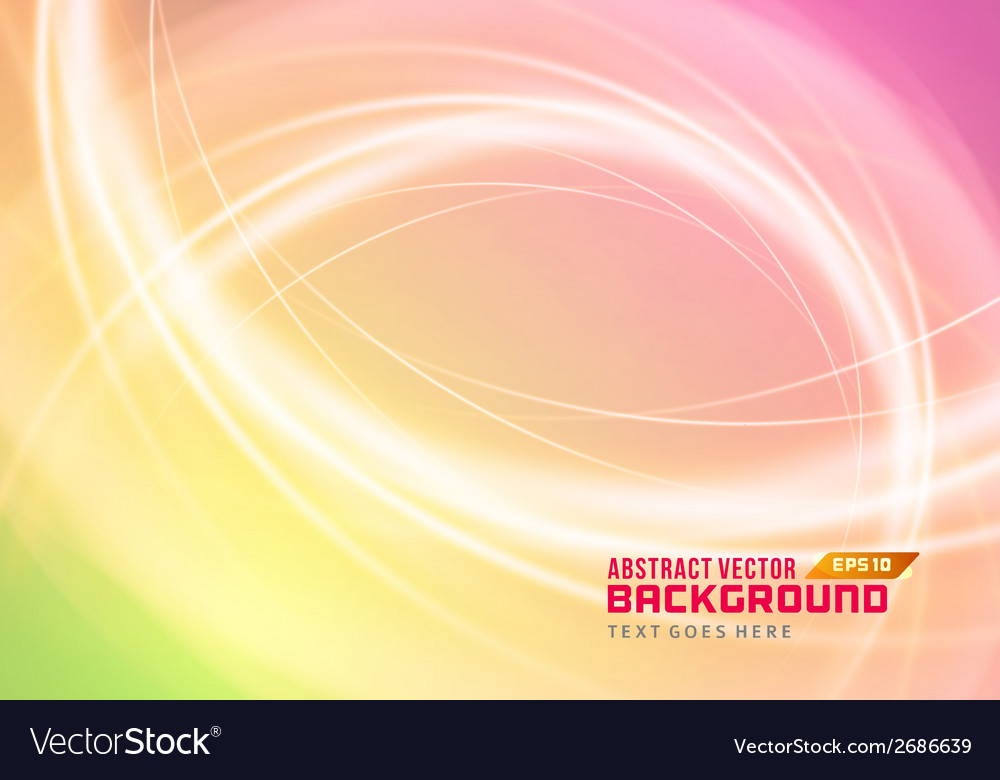 Abstract Light Wave Background