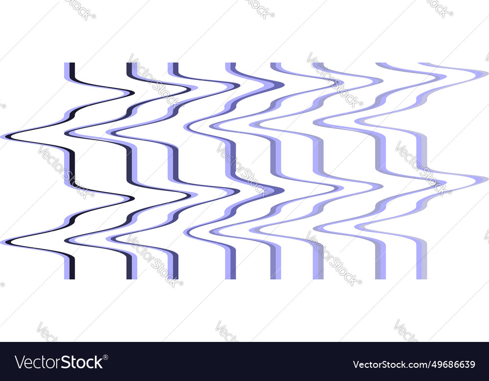 Abstract purple sound waves pulse striped lines