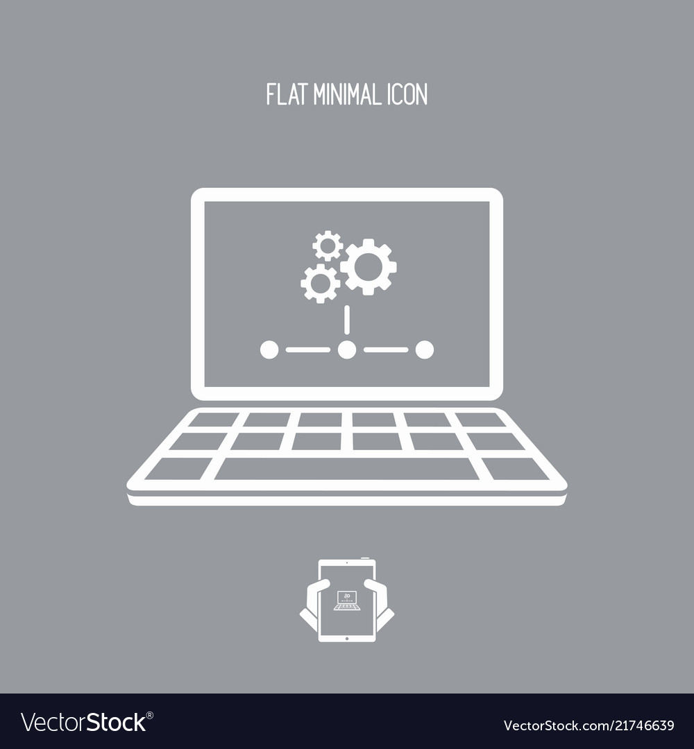 Network settings button icon