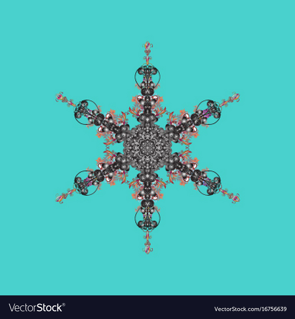 Retro style texture pattern and abstract winter