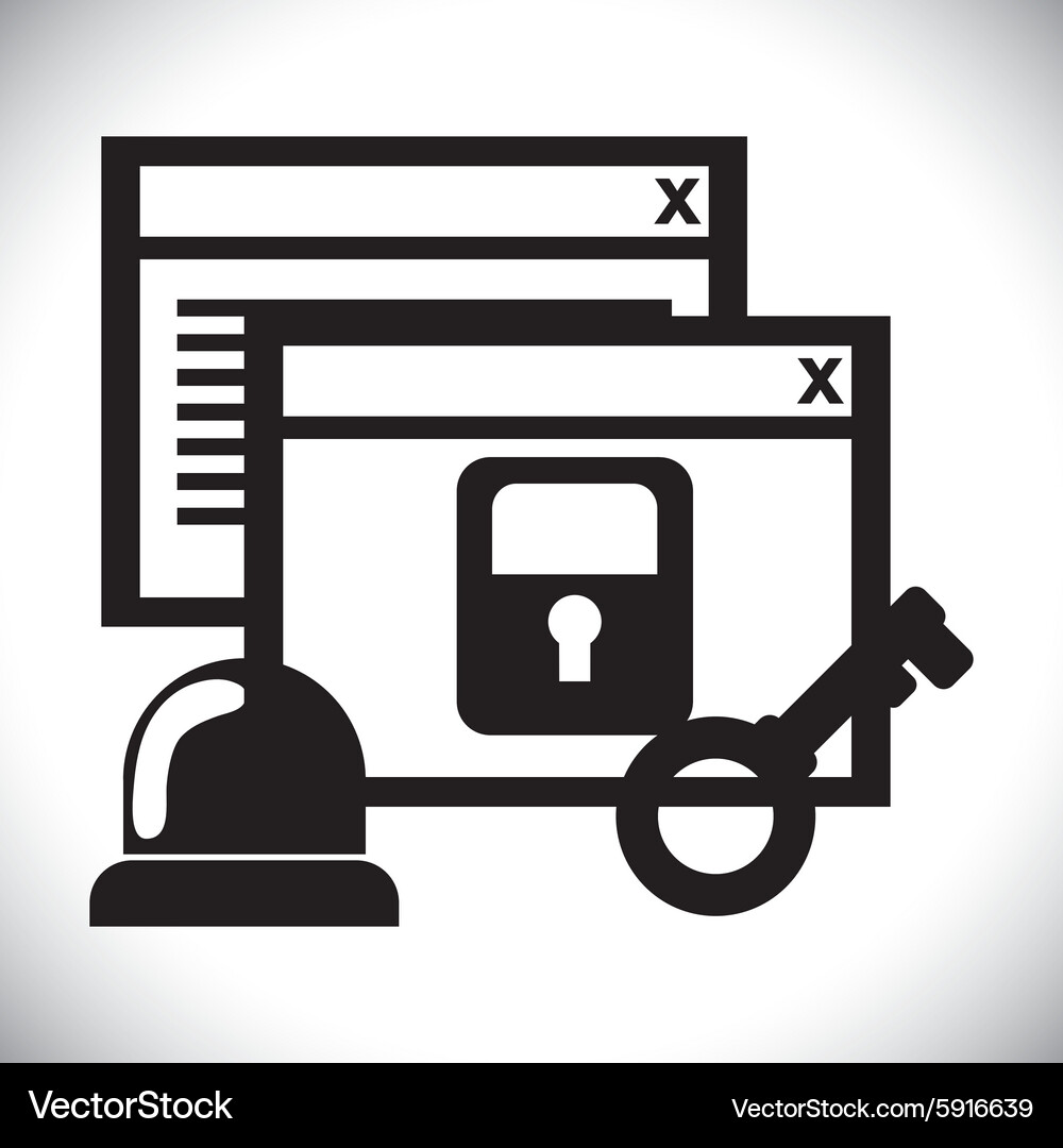 Security design Royalty Free Vector Image - VectorStock