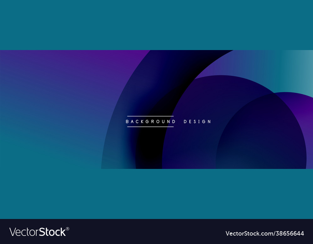 Abstract overlapping lines and circles geometric