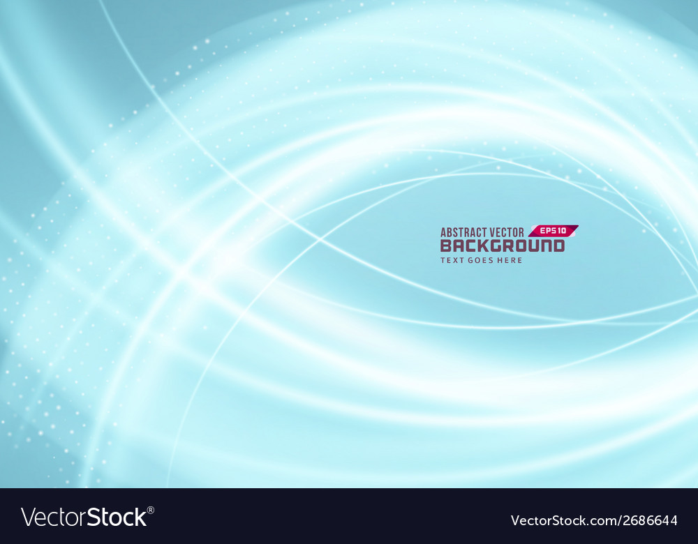 Abstract soft waves light lines background