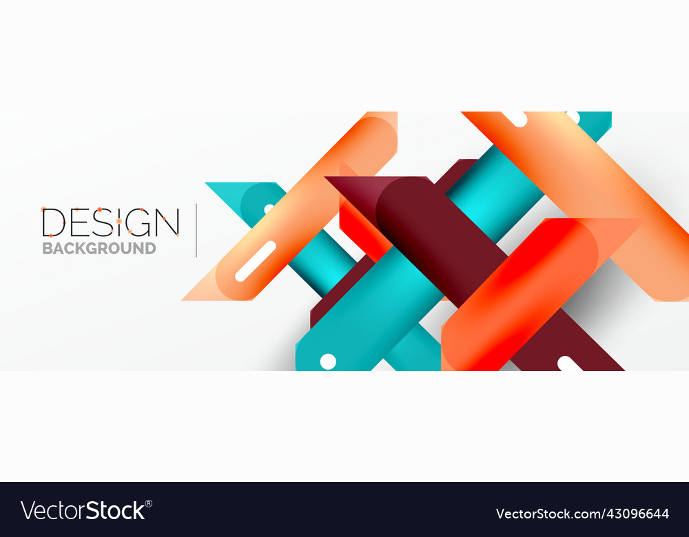 Background overlapping lines dynamic vector image Background overlapping lines dynamic