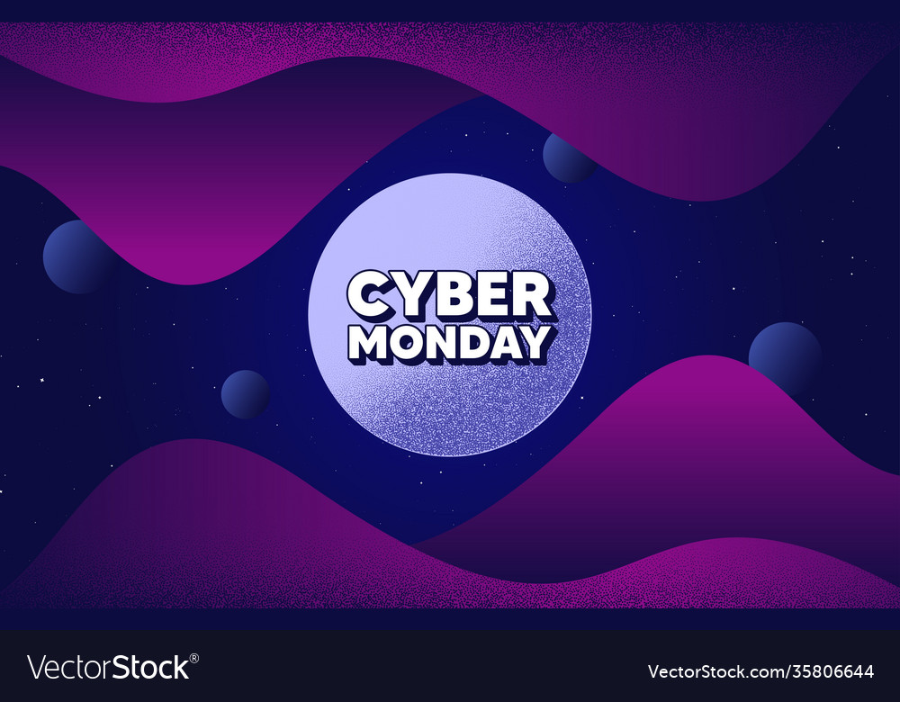 Cyber monday sale special offer price sign