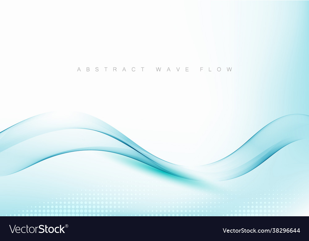 Dynamic Blue Wave Pattern