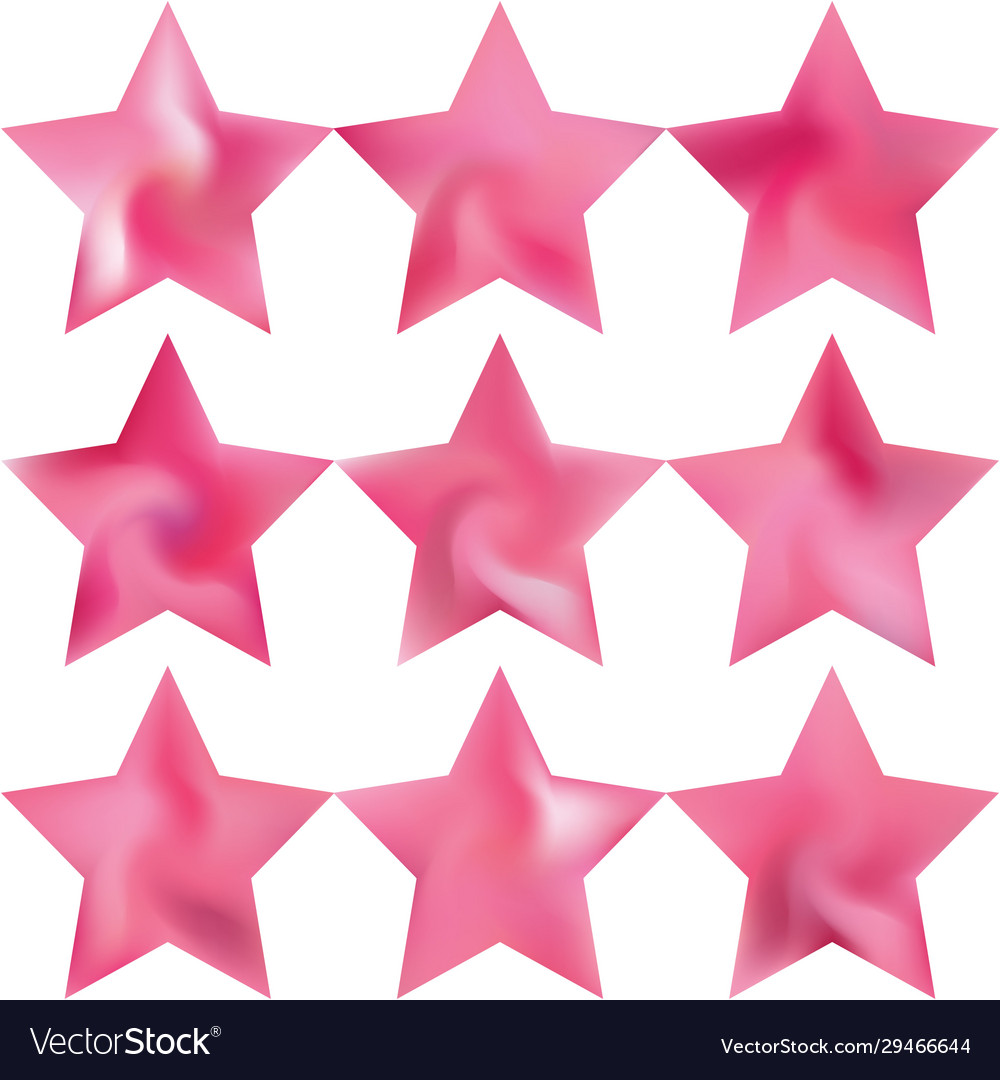 Gradient background in form a shape vector image Gradient background in form a shape