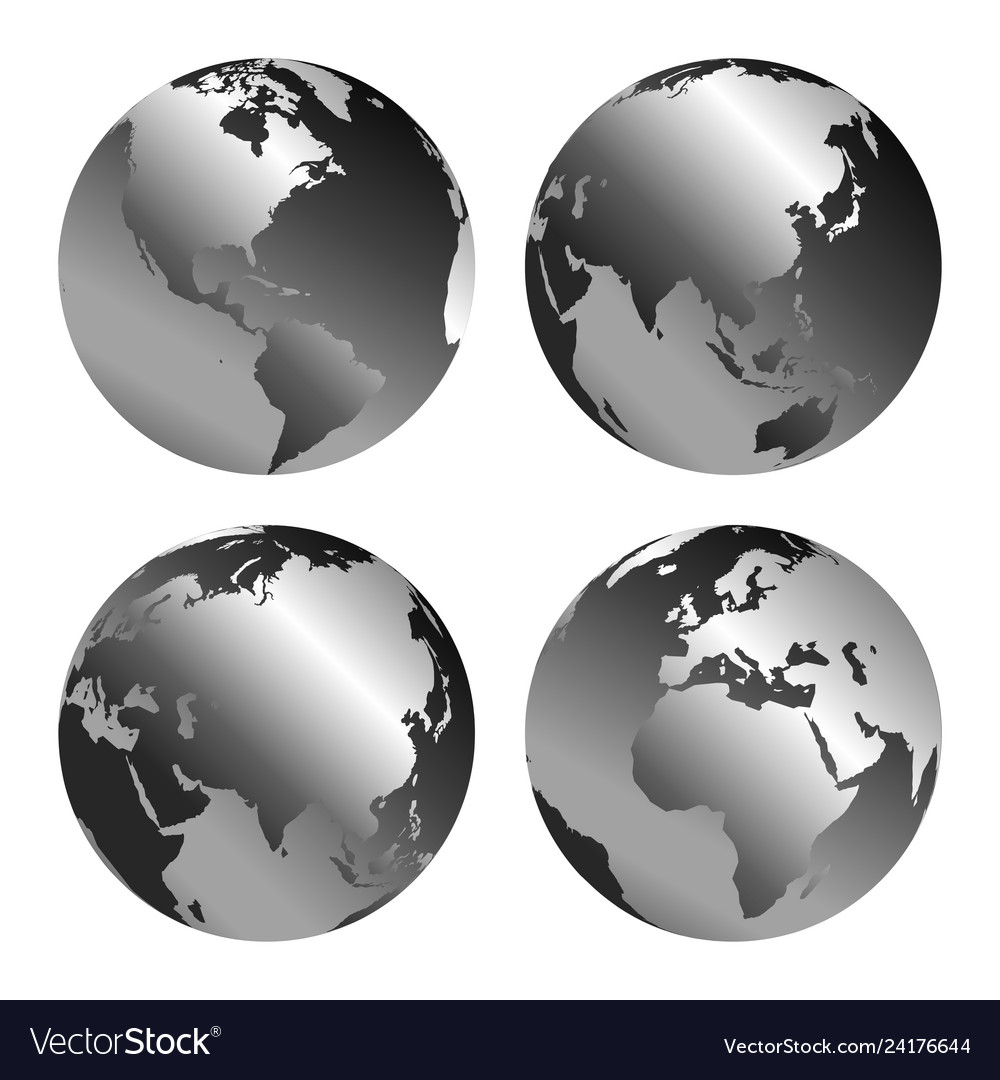 Global gray. Глобус серый веткор