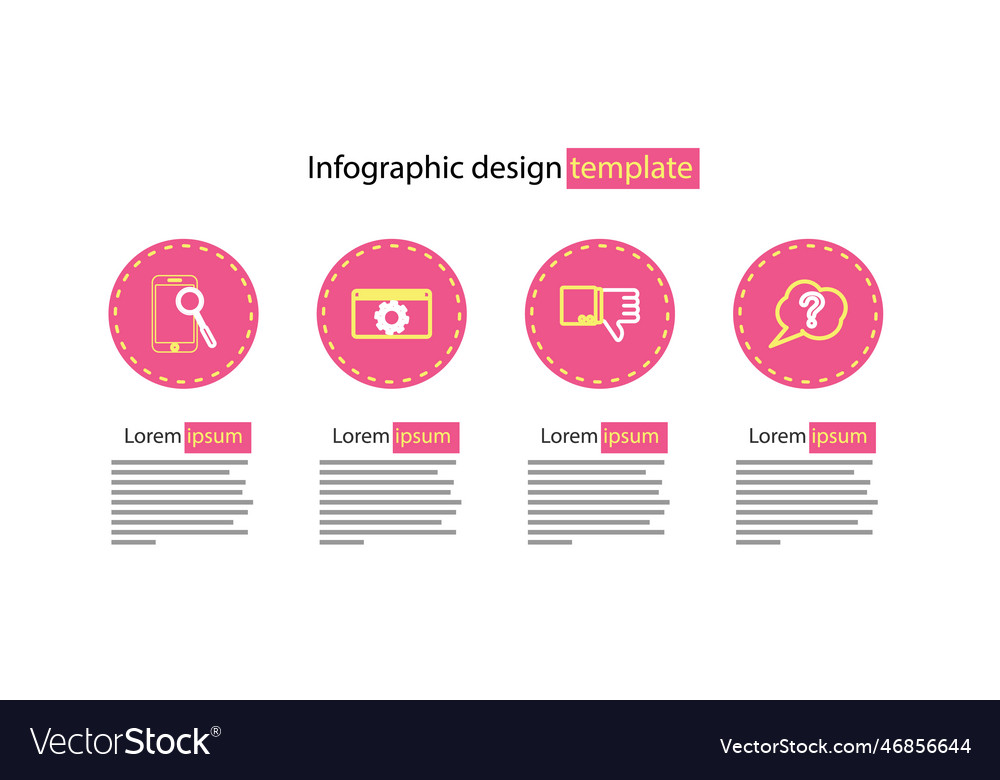Set line dislike speech bubble question setting vector image Set line dislike speech bubble question setting