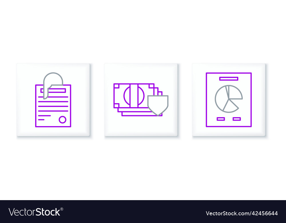 Zeilendokument mit Diagramm-Datei festlegen vector image Zeilendokument mit Diagramm-Datei festlegen