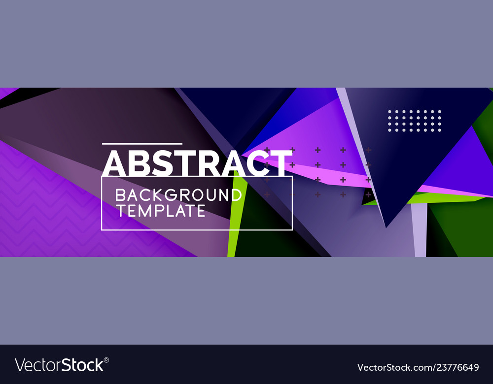 3d triangular minimal abstract background vector image 3d triangular minimal abstract background