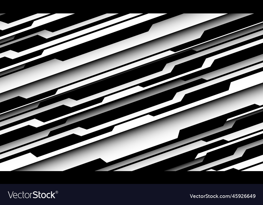 Abstract black line cyber circuit dynamic slash Vector Image Abstract black line cyber circuit dynamic slash