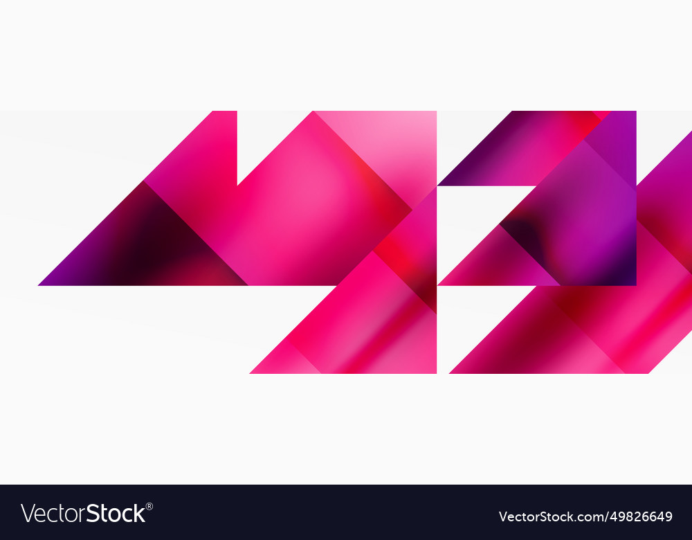 Captivating abstraction triangles