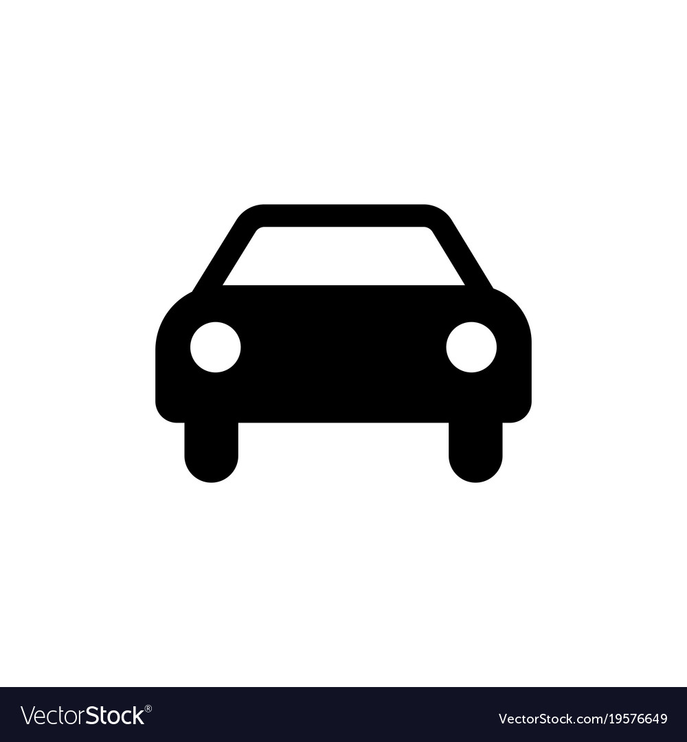 Racing Speed Car Icon. Car Type Simple Icon. Transport Element