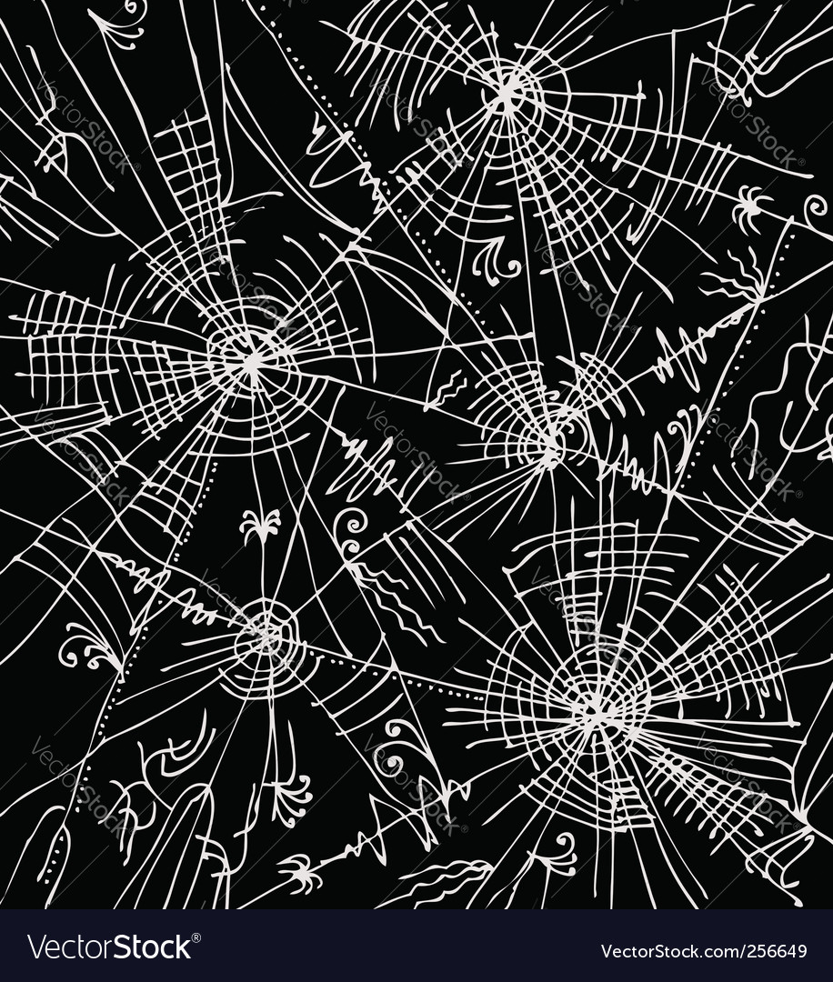 Spooky Spiderweb Background