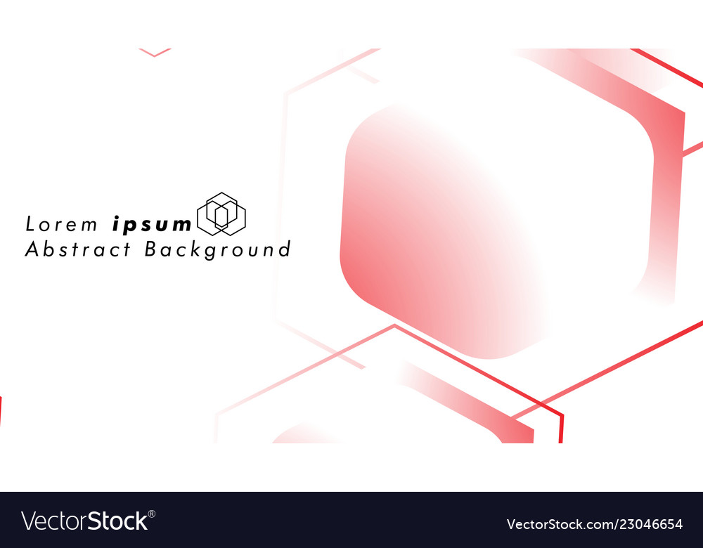 Abstract background concepts of hexagon shapes vector image Abstract background concepts of hexagon shapes
