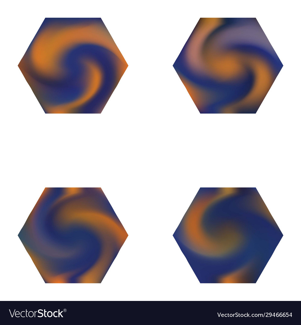 Gradient background in form a shape vector image Gradient background in form a shape