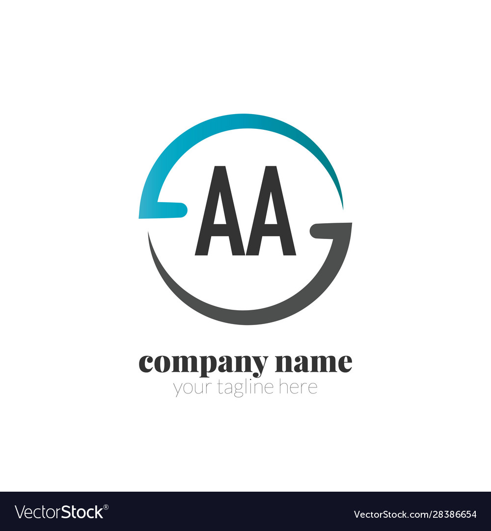 Original Buchstaben kreativer Kreis Logo Konzept